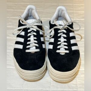 Adidas Gazelle Bold ‘Black White’ US W 7.5